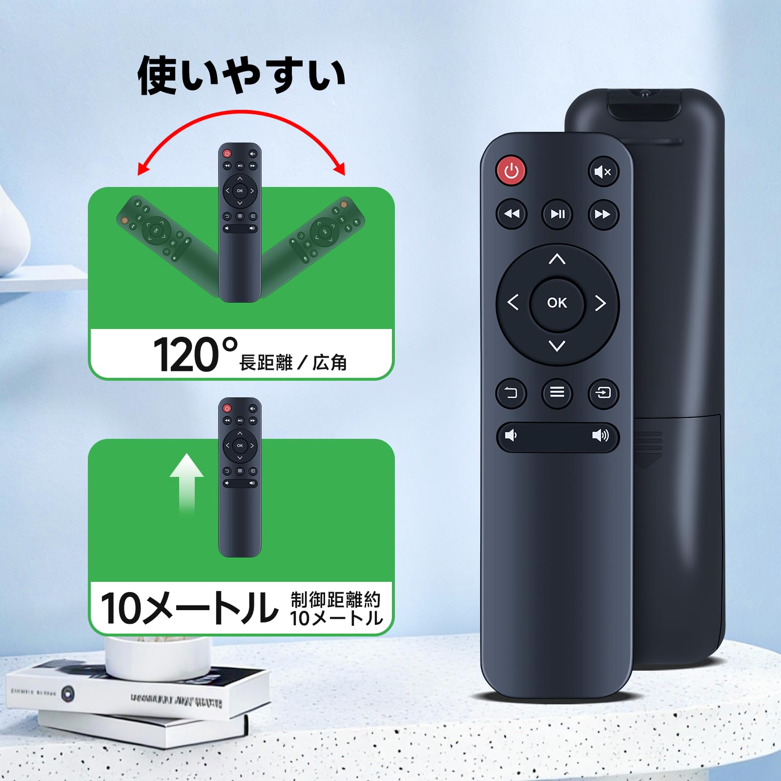 Amazon | HYZJ プロジェクターリモコン for ‎‎YOWHICK プロジェクター